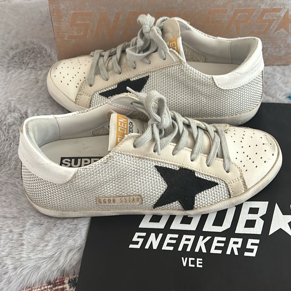 Golden Goose Mesh Superstar